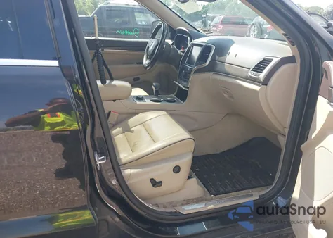 2014 Jeep Grand Cherokee Overland z USA, uszkodzony, nr VIN 1C4RJFCT3EC105537